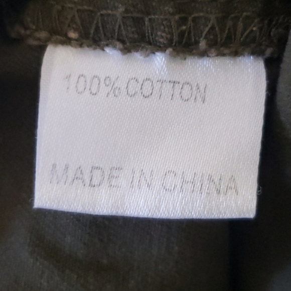 Carma Green Distressed Cargo Jeans Size 25 - Picture 10 of 13